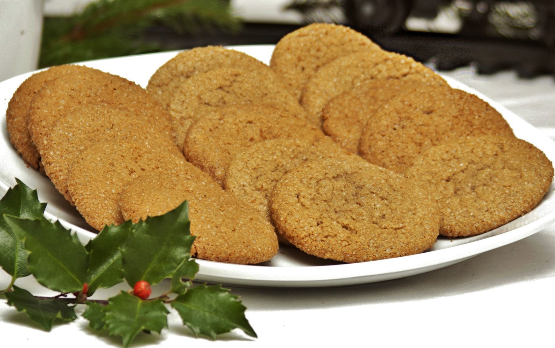 Triple Ginger Cookies